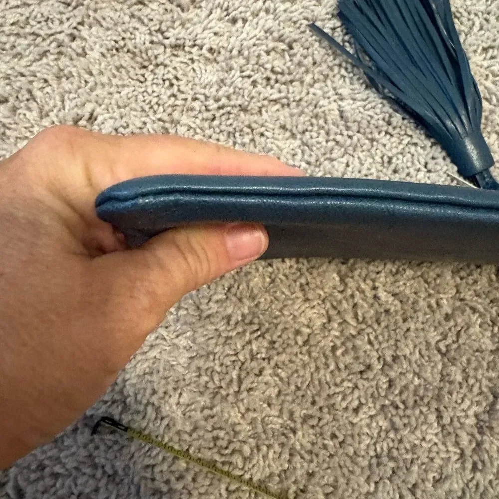 Thacker Teal Wristlet Clutch